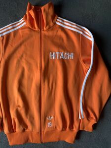 希少カラー オーダーメイド 70s adidas ビンテージ ジャージ vintage デサント HITACHI アディダス 企業 orange order made DESCENTE 日立