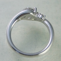 婚約指輪 安い プラチナ ダイヤモンド リング 0.5カラット 鑑定書付 0.519ct Fカラー SI2クラス 3EXカット CGL_画像2