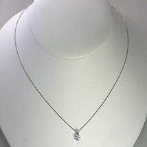 ダイヤモンド ネックレス プラチナ 一粒 2.0ct 鑑定書付 2.06ct Gカラー SI2クラス VGカット GIA_画像2