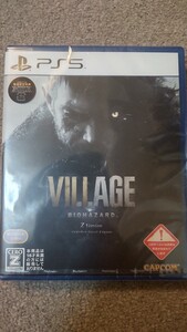 バイオハザード ヴィレッジ zバージョン ps5 新品未開封品