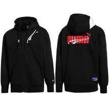 プーマ US:XS アーダーエラー フルジップフーディーブラック ADER ERROR 定価16500円 コラボ アダーエラー 黒 Ｓ相当_画像1