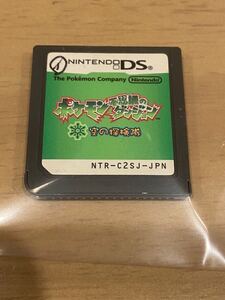 DSソフト 最安出品 ポケモン不思議のダンジョン 空の探検隊 ソフトのみ