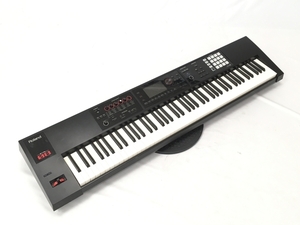 【引取限定】Roland FA-08 シンセサイザー 88鍵 キーボード Z型スタンド付き 楽器 演奏 ローランド 中古 直 W6117652