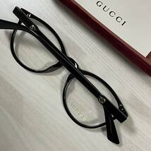 グッチ（GUCCI） メガネ　眼鏡　黒メガネ インターロッキングGGロゴデザイン 新品　未使用　箱付き_画像6