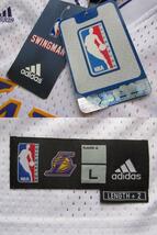 未使用品 NBA LAKERS コービー・ブライアント #24 ロサンゼルス・レイカーズ adidas製　アディダス ユニフォーム　ジャージ バスケ 刺繍_画像9