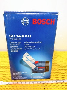 未使用　開封品 送料520円！ 貴重 BOSCH ボッシュ バッテリーライト 充電式 GLI 14.4 V-LI