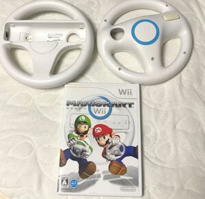 マリオカートWii Wiiハンドル 2個 セット