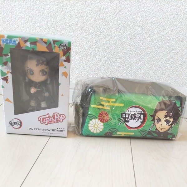 鬼滅の刃 プレミアムTin Pop 竈門炭次郎&BOXペンケースセット☆値下げ中☆