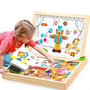 新品 3dパズル おもちゃ 多機能 木製 子供 キッズ 知育玩具