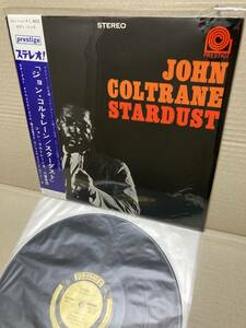 JPN 1ST PRESS！帯付LP！ジョン・コルトレーン John Coltrane / Stardust スターダスト Victor SMJ-7140 ペラジャケ PRESTIGE JAPAN NM OBI