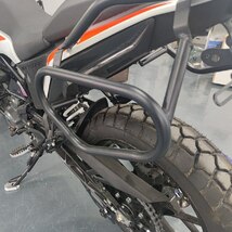 KTM 390アドベンチャー390ADV 390 ADV 2020 2021バイクパニエトップケースラックリア荷物ブラケットキャリアサポート棚ホルダー_画像4