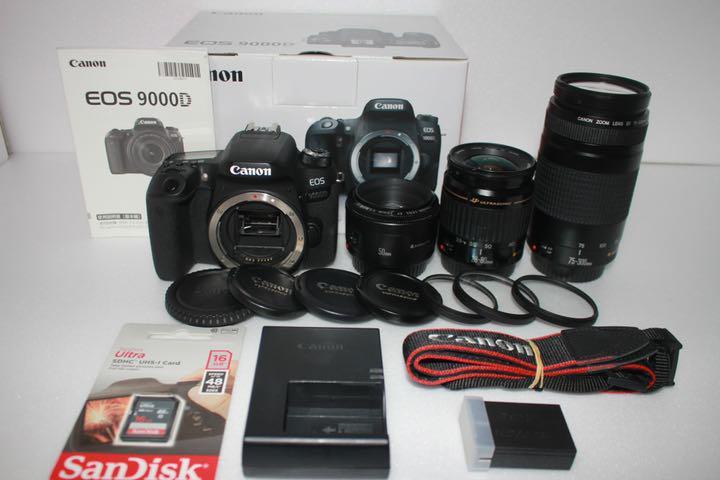 イント Canon - Canon EOS 9000D トリプルレンズ☆おまけ多数☆の通販