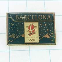 送料無料)バルセロナオリンピック フランス輸入 アンティーク ピンバッジ PINS ピンズ A05111_画像1