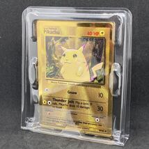 【複数同梱送料一律】 ポケモンカード 海外 正規品 金属製 ピカチュウ プロモ ポケカ 英語 25th 25周年 ウルトラプレミアムコレクション_画像3