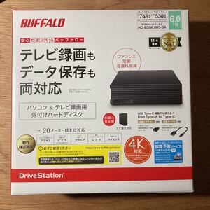 【新品未開封】BUFFALO HD-EDS6.0U3-BA