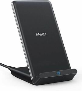 Anker PowerWave 10 Standワイヤレス充電器 iPhoneQiワイヤレス充電器 ワイヤレスチャージャー 置くだけ充電