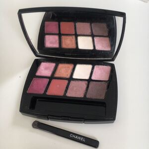 シャネル トラベルコレクション☆アイシャドウ&リップ☆CHANEL☆中古品☆コスメパレット☆箱無し