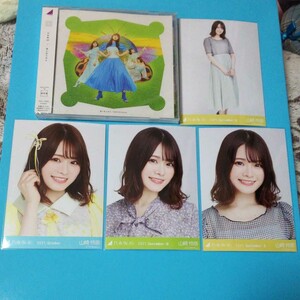 乃木坂46 山崎怜奈 生写真 まとめ売り③ スペシャル衣装33 シアー 小花柄 君に叱られた 通常盤 CD付き