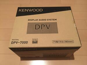 KENWOOD ケンウッド AV システム DPV - 7000 自動車 カー オーディオ プレイヤー 展示 使用 メーカー 点検 清掃 オーバーホール OH 済み