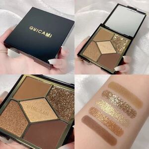 Guicami eyeshadow 5色アイシャドウパレット #03