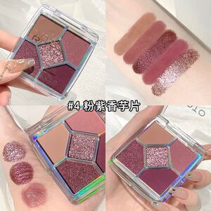 ROTO 5色 アイシャドウパレット eyeshadow palette #04