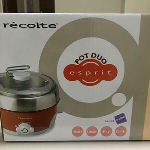 【未使用品】ポットデュオ エスプリ RPD-2(R) (レッド)