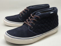 即決! VANS CHUKKA コーデュロイ 紺 28 / チャッカ スエード_画像1