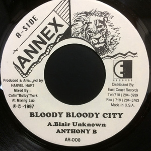 ANTHONY B / BLOODY BLOODY CITY (Up Park Camp)