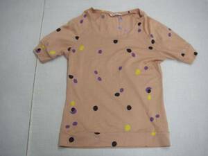 S113 MARNI マルニ 半袖Tシャツ ピンク ドット 新品未使用