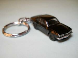  key holder Mazda Savanna RX-3 black die-cast mascot accessory 