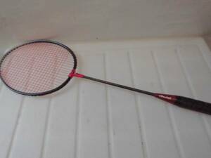  Mizuno bato Minton racket elbullet red color 