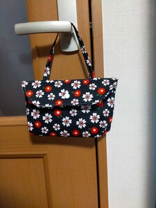 ハンドメイド 和柄 花柄 ミニバッグ 小物入れ 小物ポーチ A