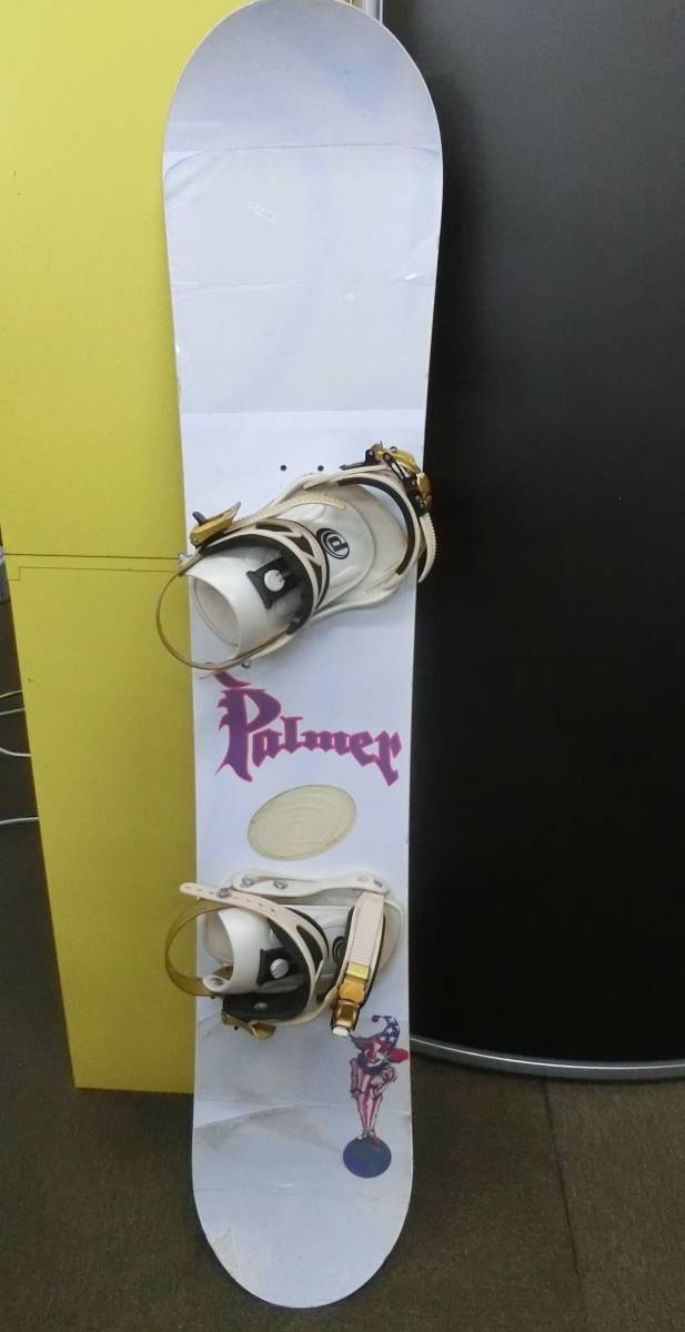 最新な PALMER 157㎝ キャンバー スノーボード板+ビンディング - ボード