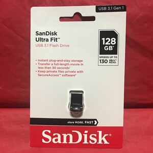 SanDisk サンディスク ULTRA FIT 128GB USBメモリー