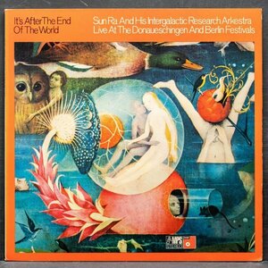 【独オリジナル】SUN RA 美品 W.GERMANY盤 IT'S AFTER THE END OF THE WORLD サンラ MPS 名盤 コーティング