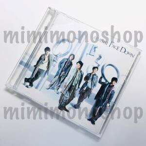 ★中古★即決★嵐【 Face Down・ひとりじゃないさ / CD シングル（DVD 付） 】公式 グッズ / 初回限定盤 / ビデオ・クリップ