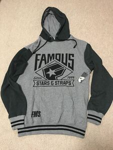 FAMOUS STARS AND STRAPS フェイマス スターズアンドストラップス パーカー 日本サイズM タグ付き