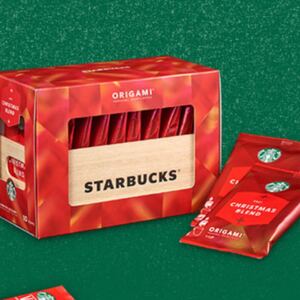 スターバックス オリガミ クリスマスブレンド 10袋入り ボックス スタバ