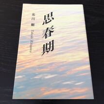 し63 思春期 北川剛 平成7年6月16日発行 日本小説　日本作家　文学 古典 物語_画像1