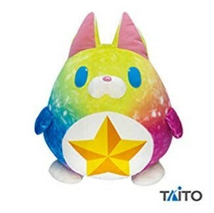 【タイトー限定】白猫プロジェクト 特大サイズ スタコラ虹たぬき ぬいぐるみ