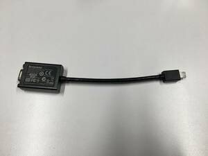 A18805)Lenovo Mini DisplayPort to VGA conversion adaptor STM STDP3100 present condition used operation goods 