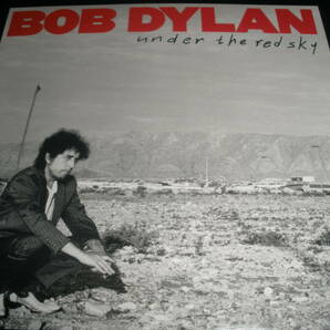 ボブ・ディラン アンダー・ザ・レッド スカイ スラッシュ ハリスン エルトン レイ ヴォーン オリジナル 紙 美 Bob Dylan UNDER THE RED SKYの画像1