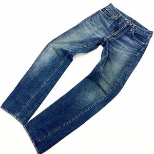  Bobson BOBSON Denim брюки джинсы W30 ушко (уголок) имеется Vintage модель тонкий . Silhouette. красивый ji- хлеб! длиные ноги Silhouette!#Ja2894