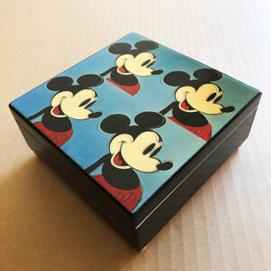 アンディー・ウォーホル “ ミッキーマウス / MICKEY MOUSE ” ビンテージ MUSIC BOX-BLUE /オルゴール-ブルー S-152