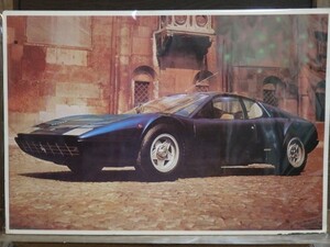  панель постер Ferrari * belrinetta * Boxer Ferrari суперкар годы предмет Showa Retro 