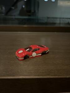  slot car has painted clear body Ferrari 512BBLM