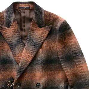 ◇◆DAKS(ダックス)/見た目に反して軽やかな着心地!オトナな渋みとダンディズム薫るウールチェスターコート【5(M~L)】/27.5万