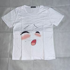 漫画顔Tシャツ　まんがTシャツ　ああ〜ん