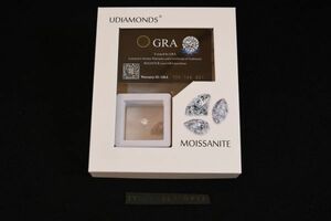 ラボ ダイヤモンド １ct FL ラウンドカット 宝石 鉱石 希少 輝き 高品質 品質保証 宝石シリーズ ラウンド形状 モアッサナイト 証明書付。