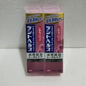 LION デントヘルス 85g しみるブロック 2個セット